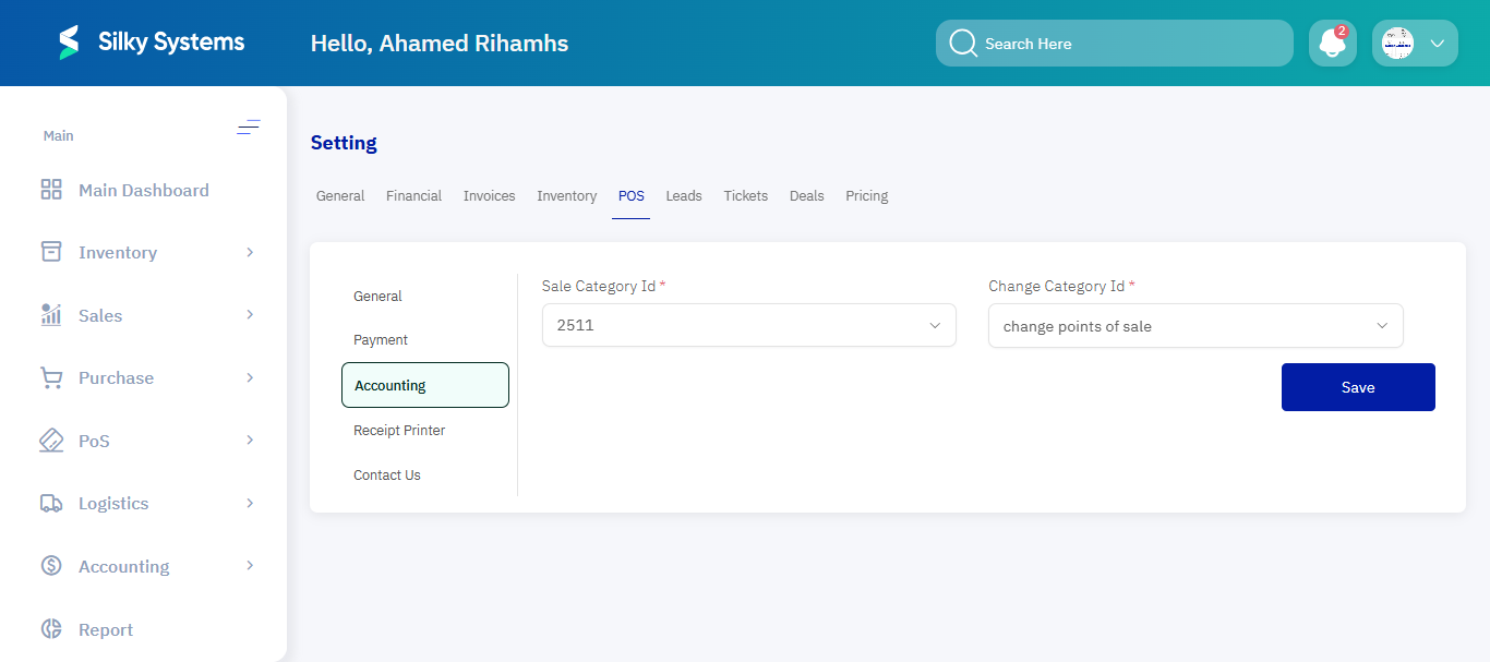 Accounting Screenshot